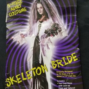 Costume skeleton bride
